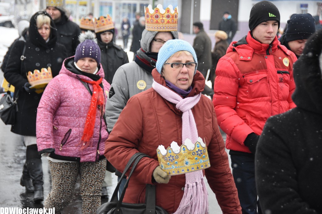 Orszak Trzech Króli na ulicach Włocławka