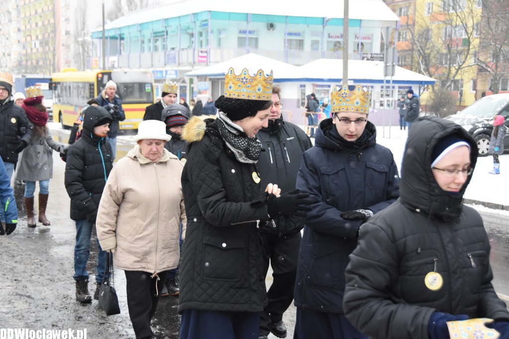 Orszak Trzech Króli na ulicach Włocławka