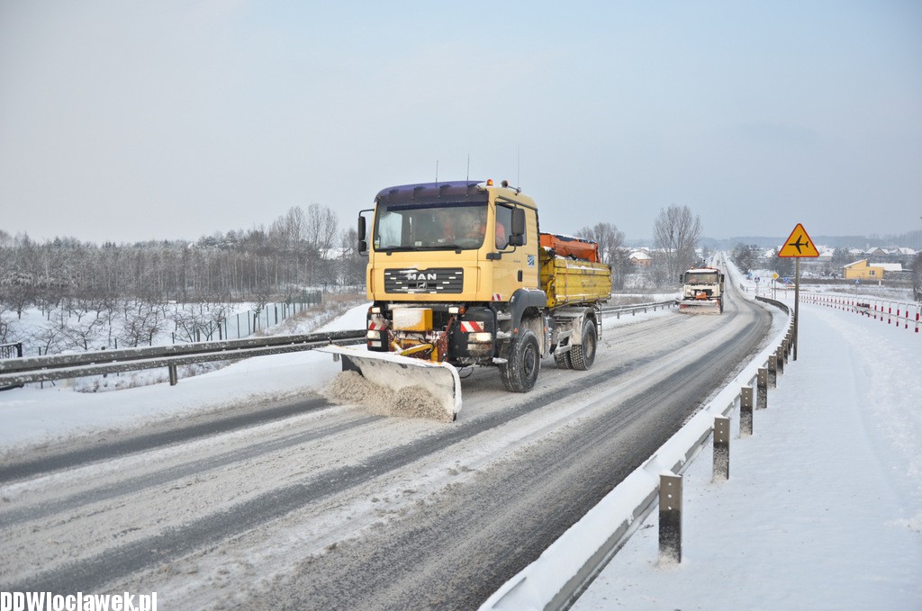 Odśnieżanie dróg w powiecie