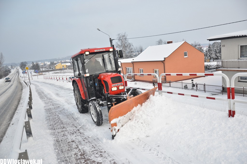 Odśnieżanie dróg w powiecie