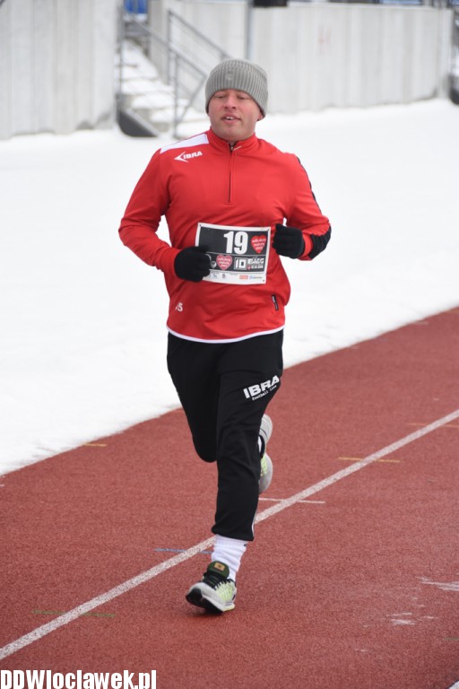 Bieg charytatywny na stadionie