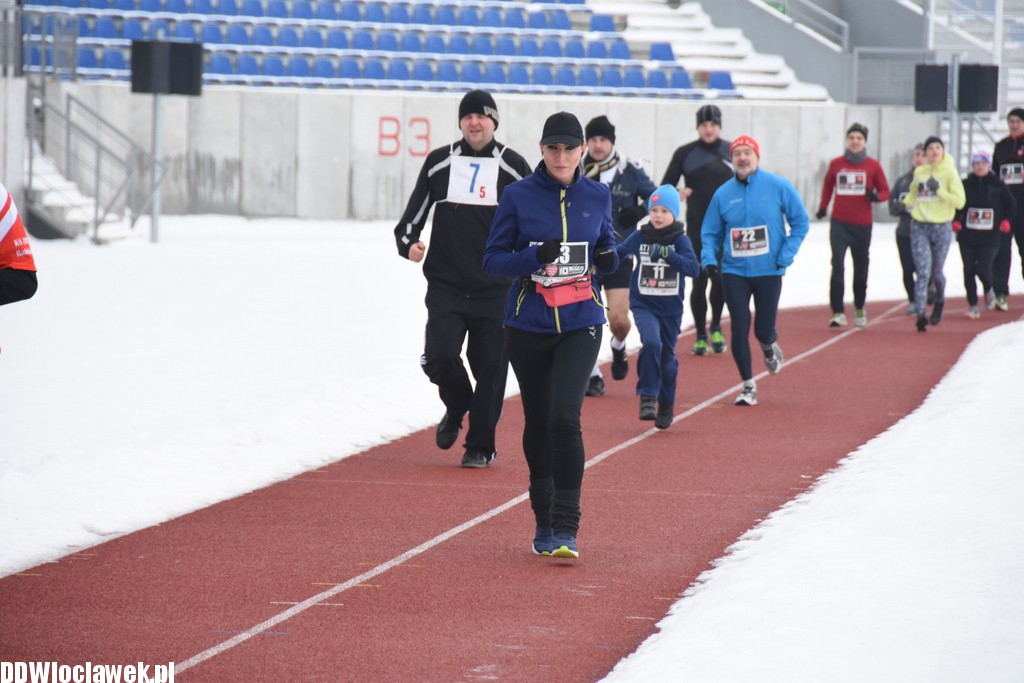 Bieg charytatywny na stadionie