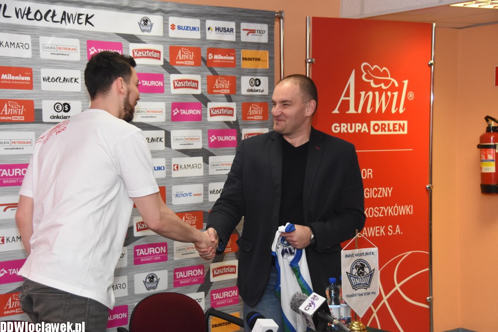 Michał Chyliński w Anwilu Włocławek