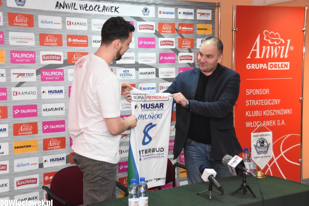 Michał Chyliński w Anwilu Włocławek