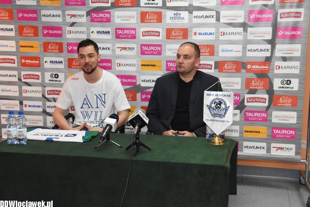 Michał Chyliński w Anwilu Włocławek