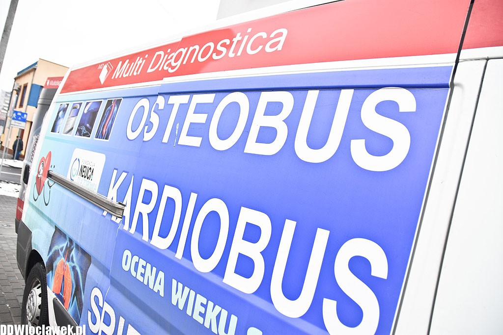 Cardiobus koło apteki Omega. Przebadaj się!