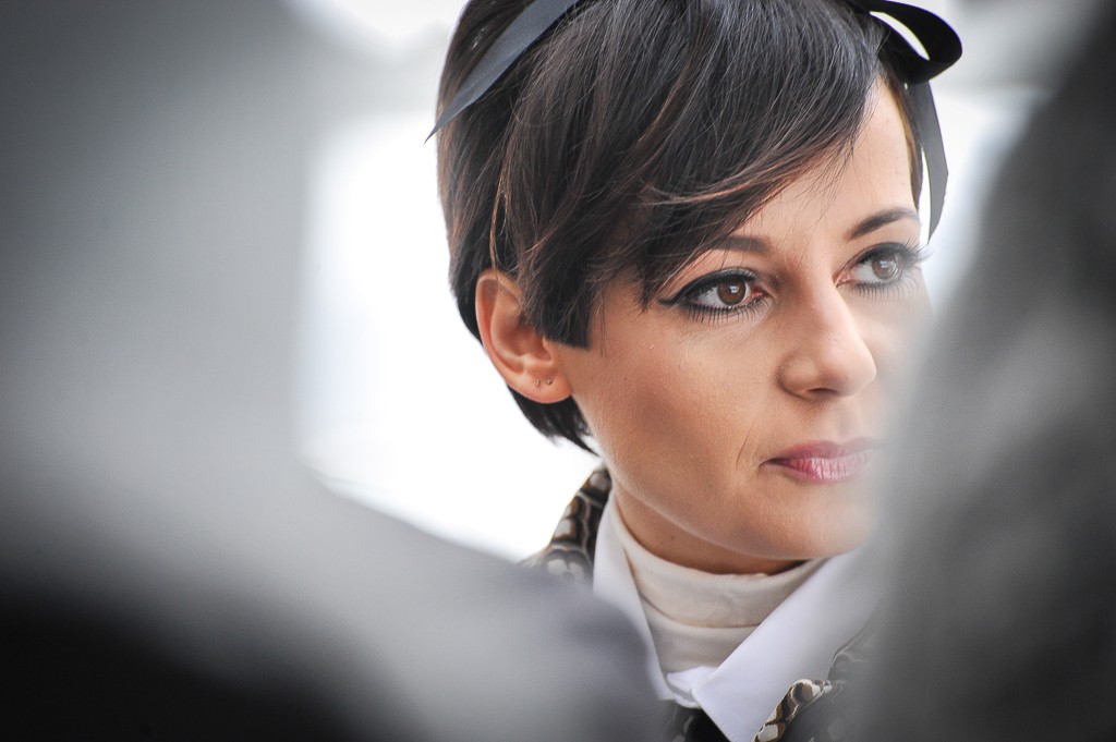 Aneta Figiel kręci teledysk na przystani