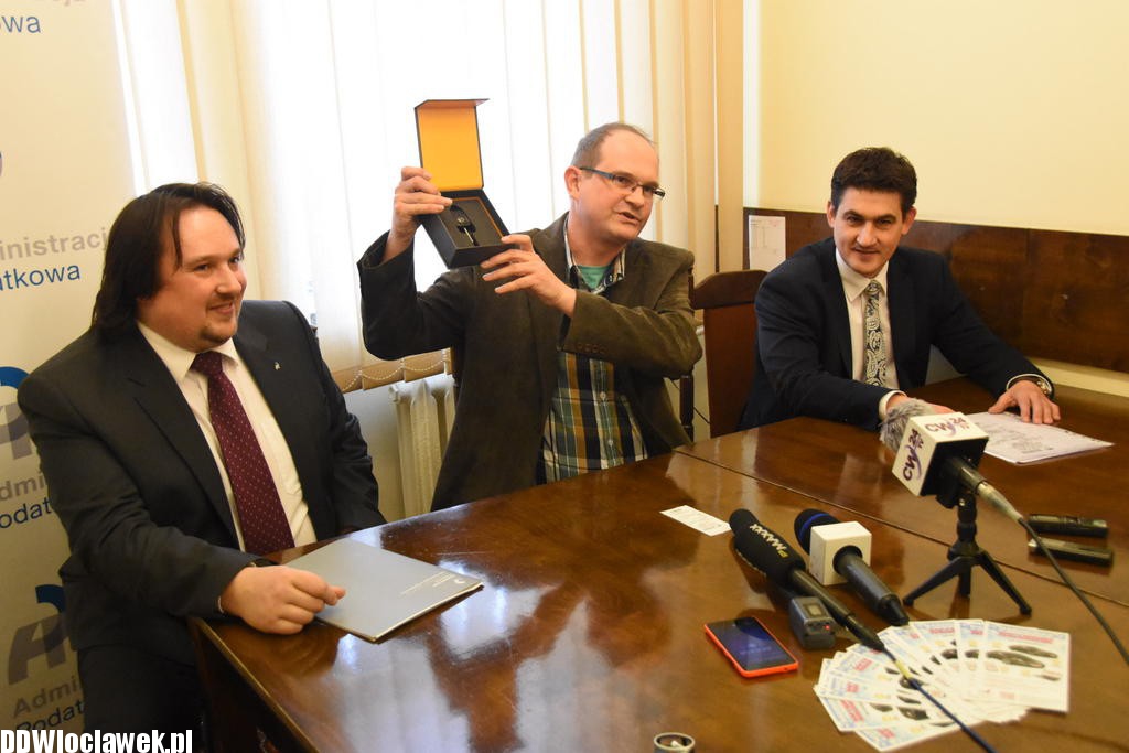 Piotr Głogowski - laureat Loterii Paragonowej