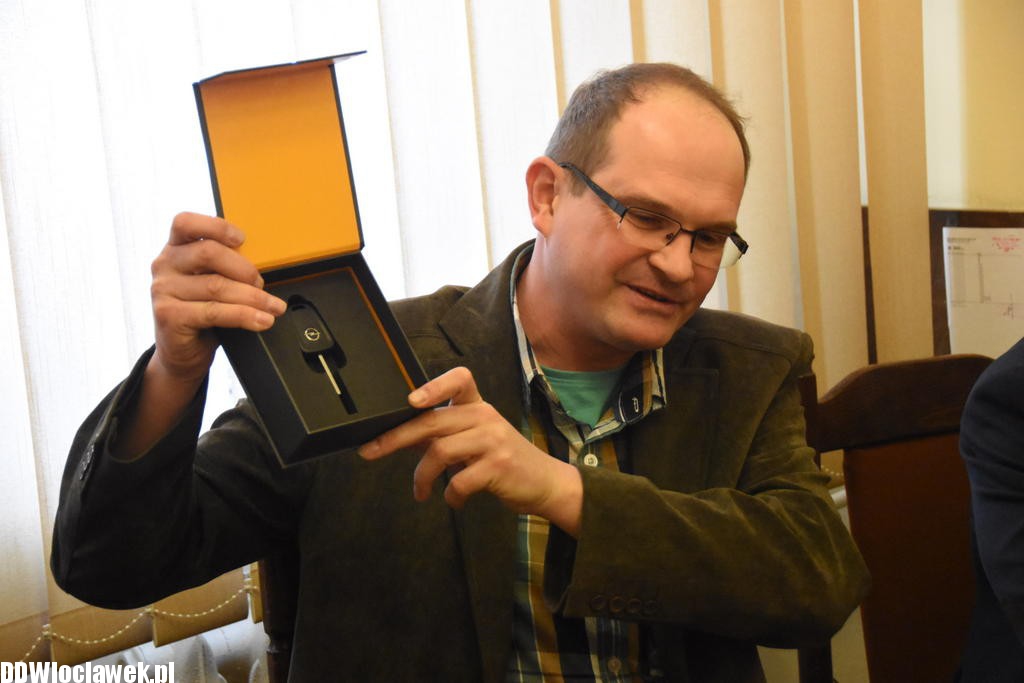 Piotr Głogowski - laureat Loterii Paragonowej