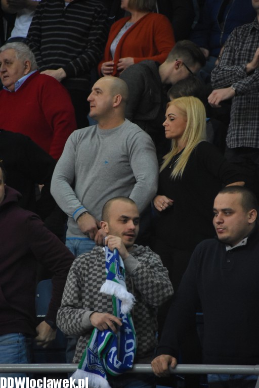 Kibice na meczu Anwil - Stal Ostrów