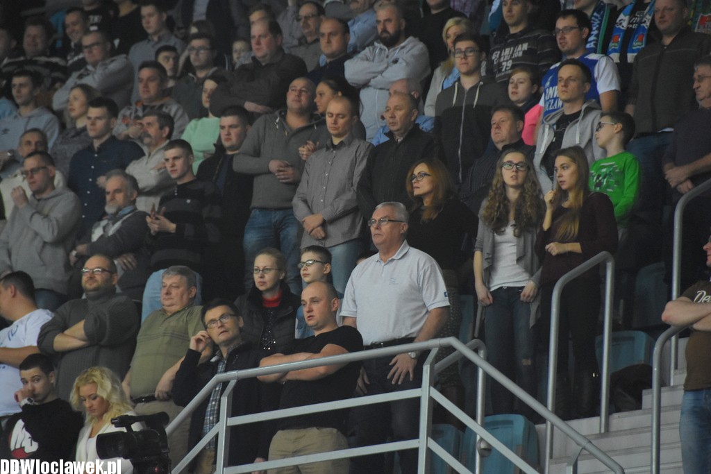 Kibice na meczu Anwil - Stal Ostrów