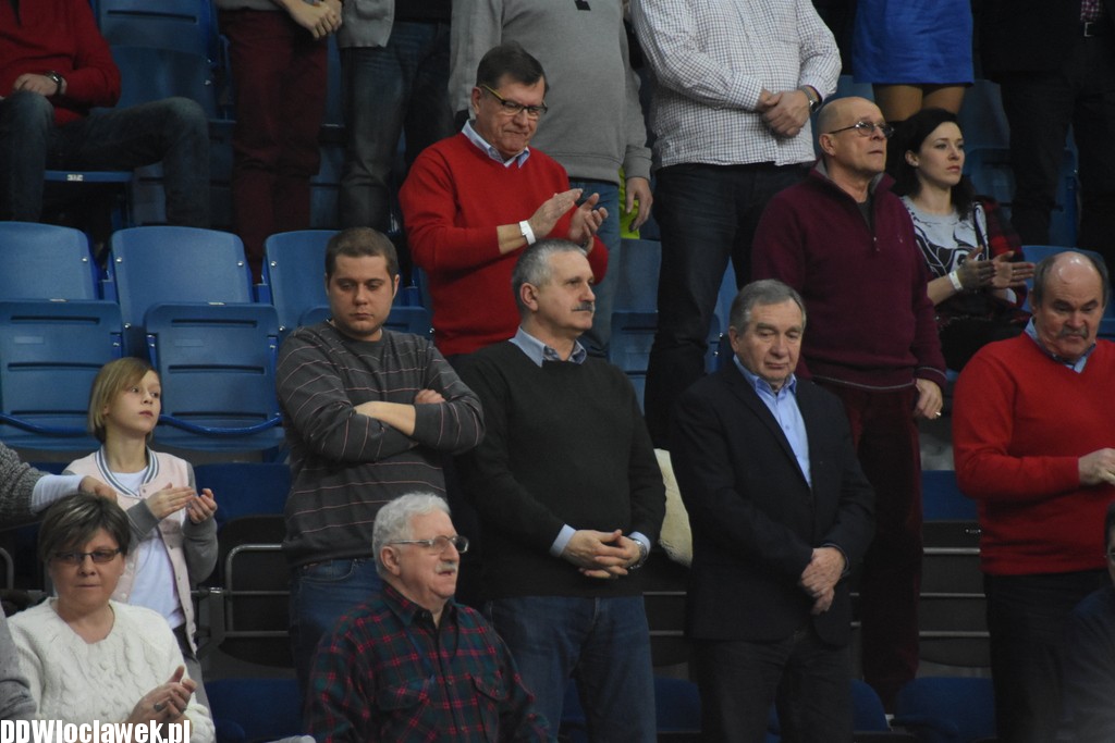 Kibice na meczu Anwil - Stal Ostrów