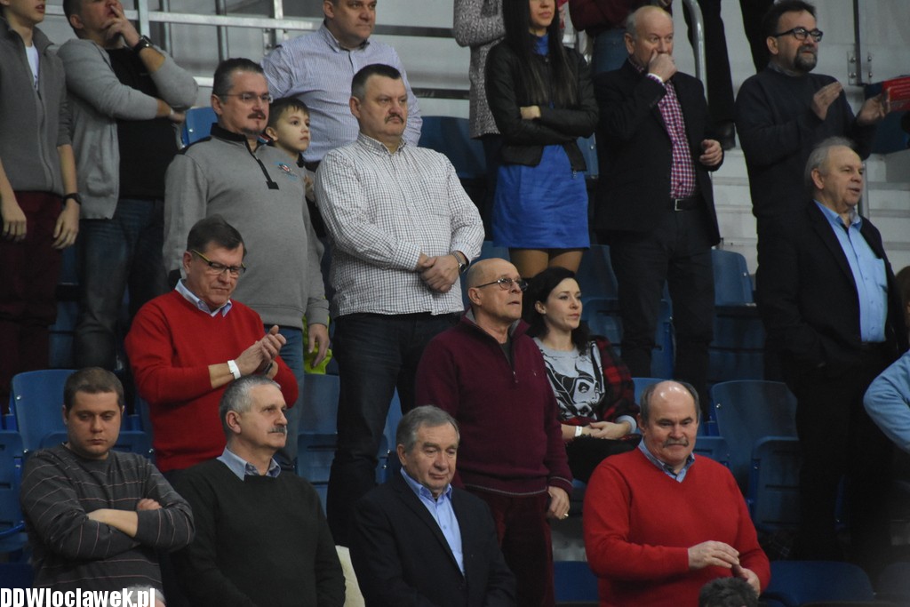 Kibice na meczu Anwil - Stal Ostrów