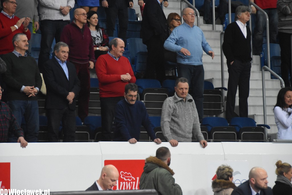 Kibice na meczu Anwil - Stal Ostrów