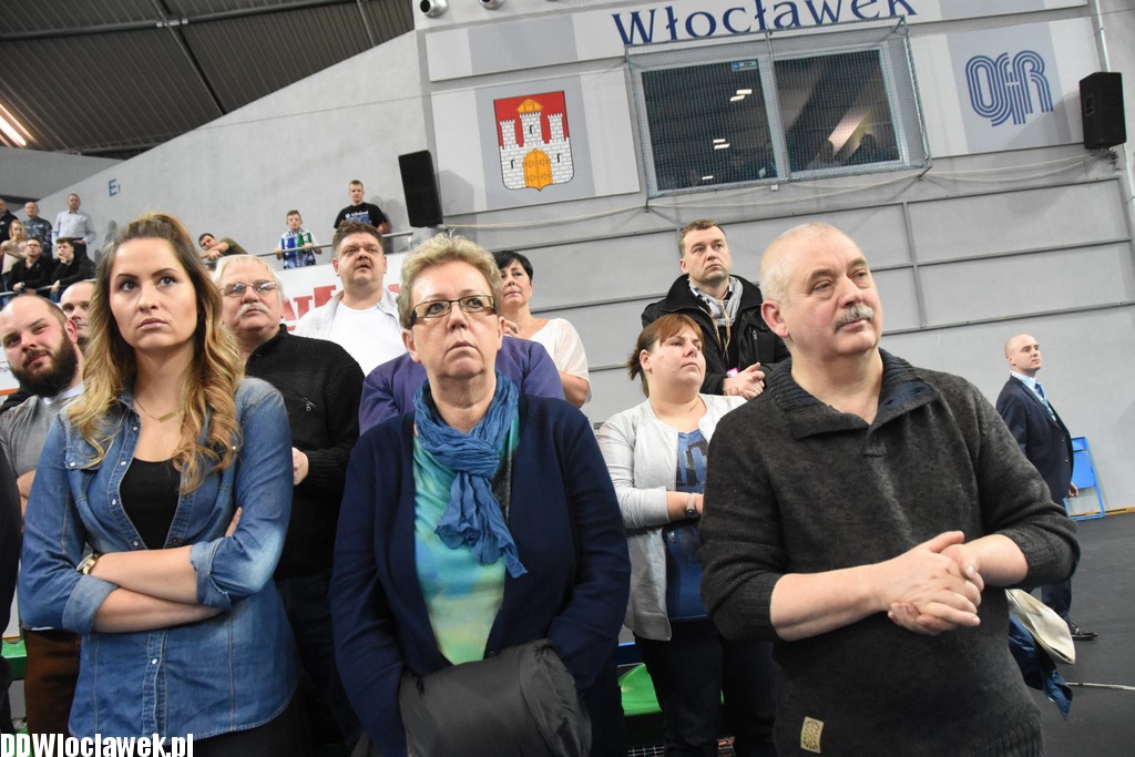 Kibice na meczu Anwil - Stal Ostrów