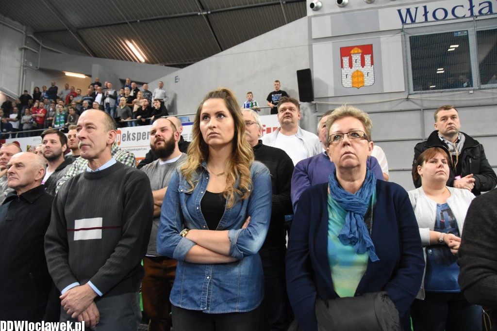 Kibice na meczu Anwil - Stal Ostrów