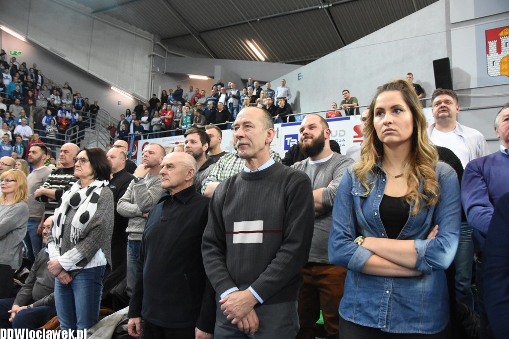 Kibice na meczu Anwil - Stal Ostrów