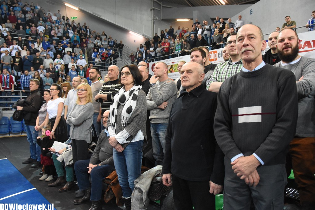 Kibice na meczu Anwil - Stal Ostrów