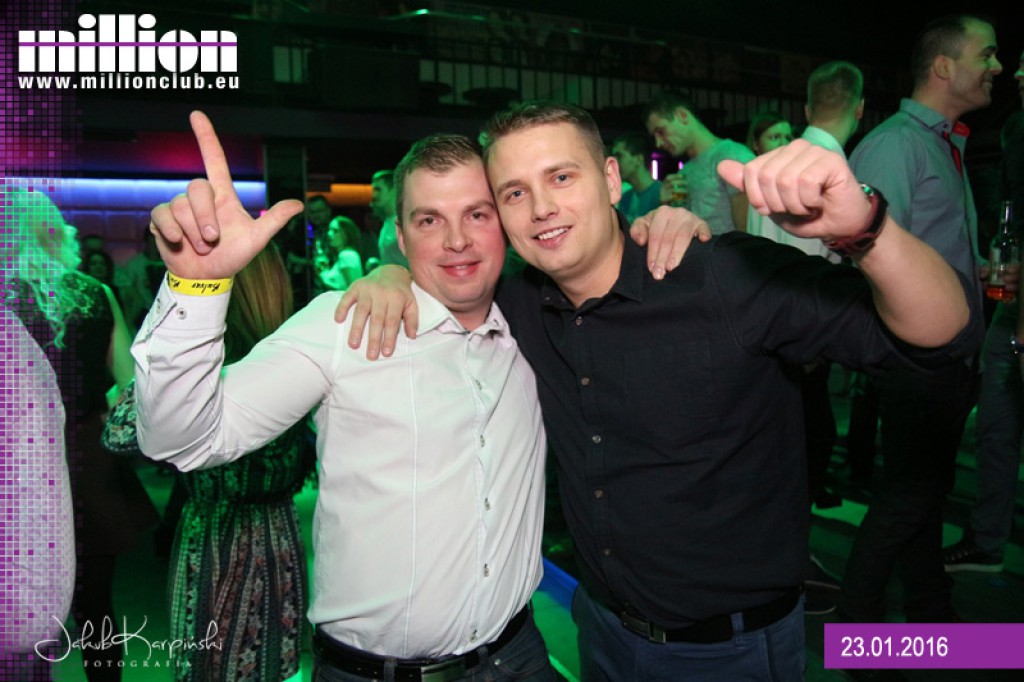 Sobota 23.01 Million Club