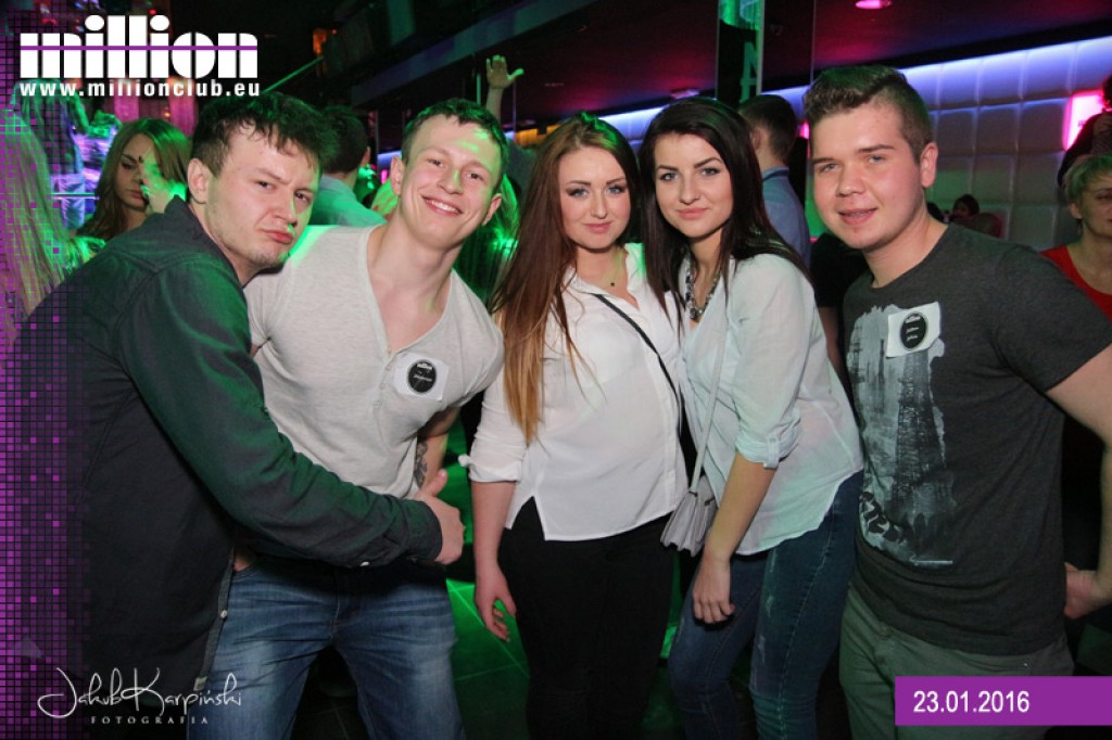 Sobota 23.01 Million Club