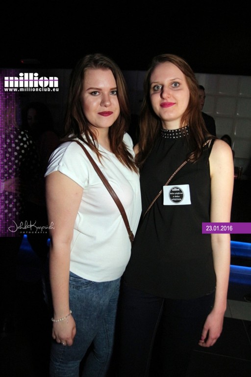 Sobota 23.01 Million Club