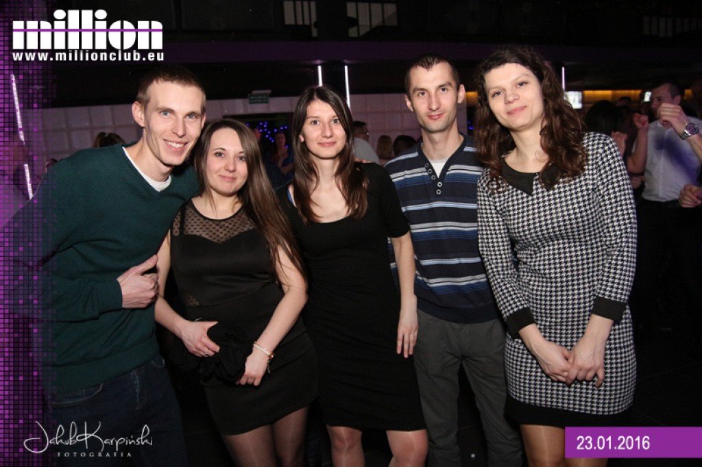 Sobota 23.01 Million Club