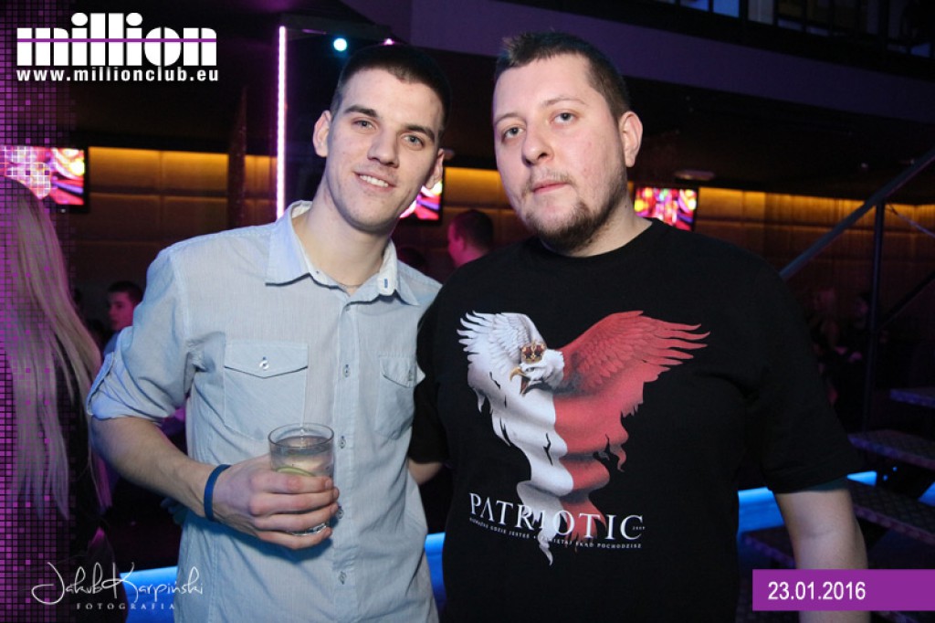 Sobota 23.01 Million Club