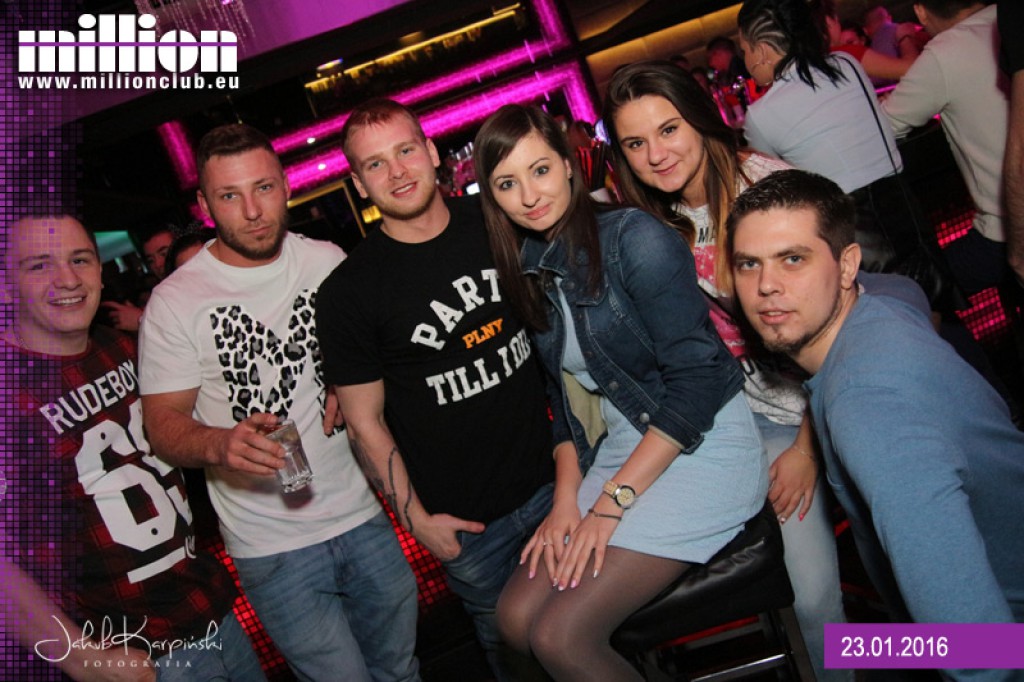 Sobota 23.01 Million Club