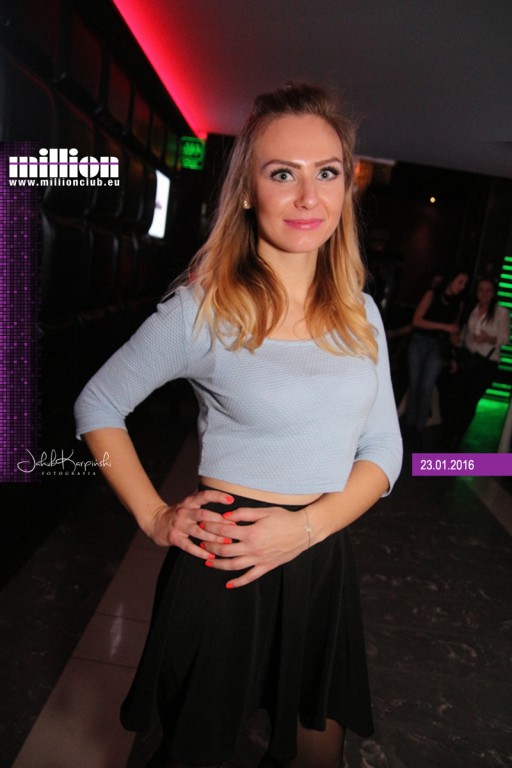 Sobota 23.01 Million Club
