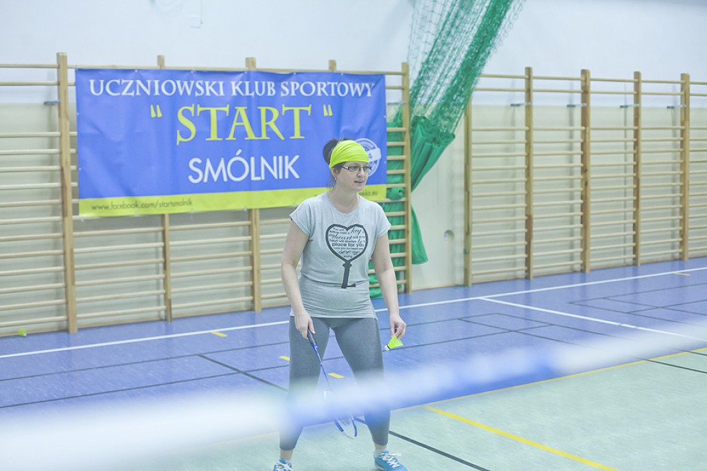 Turniej badmintona w Smólniku