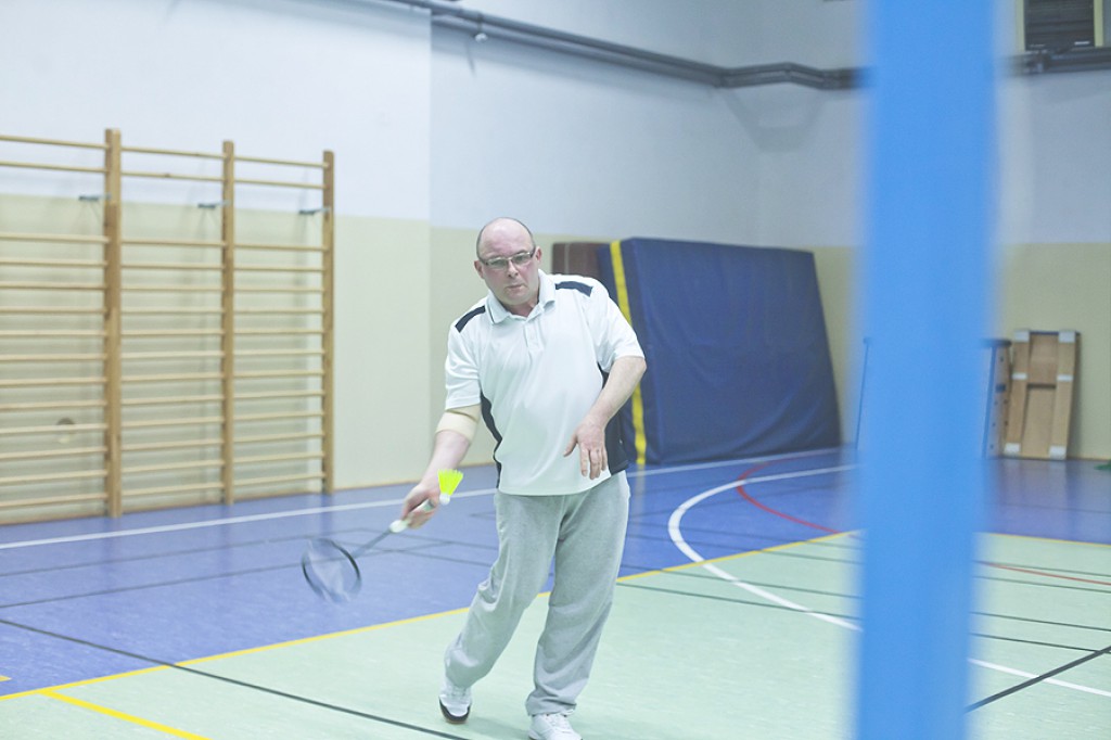 Turniej badmintona w Smólniku