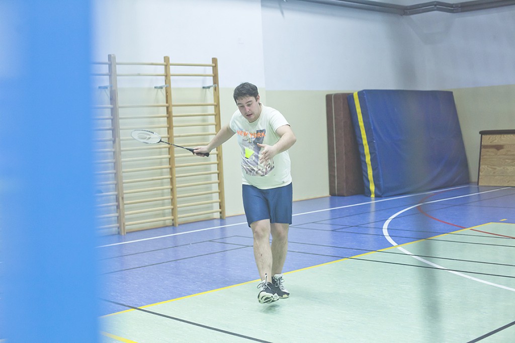 Turniej badmintona w Smólniku