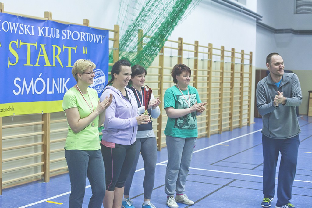 Turniej badmintona w Smólniku