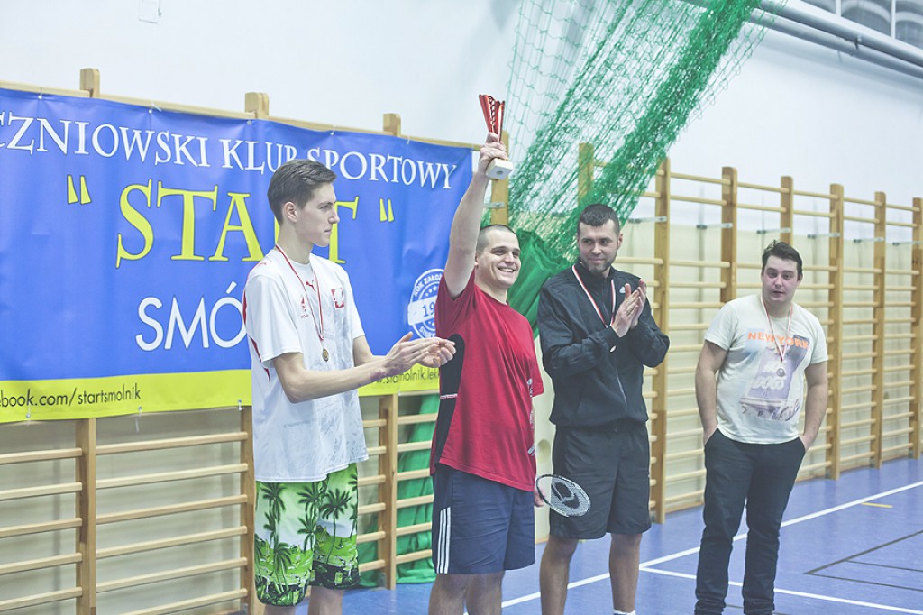 Turniej badmintona w Smólniku