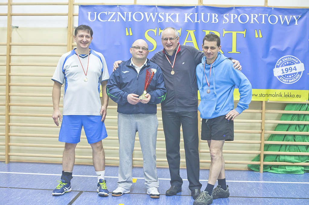 Turniej badmintona w Smólniku