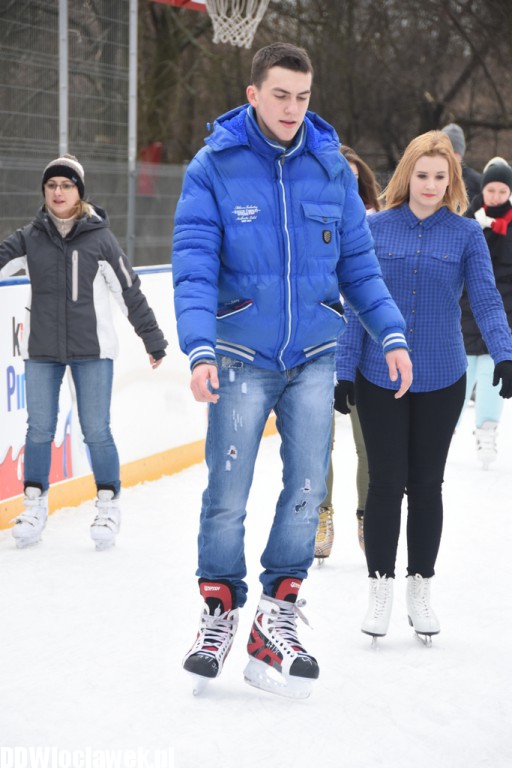 Zakończenie ferii na małym lodowisku
