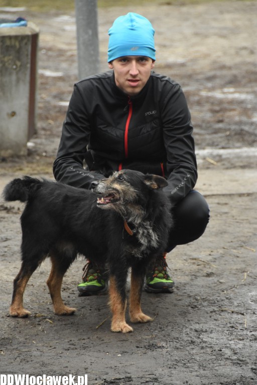 Bieg na sześć łap w schronisku