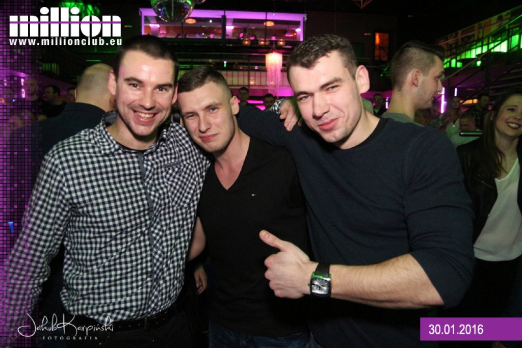 Sobota 30.01 Million Club