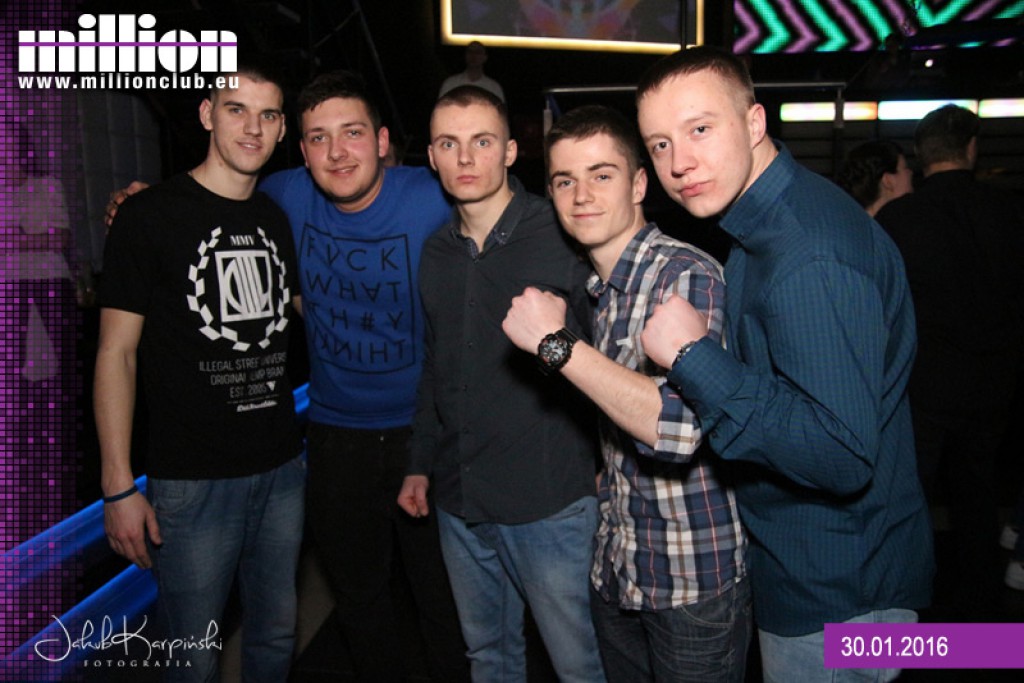 Sobota 30.01 Million Club