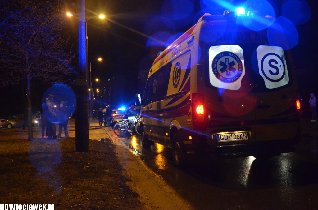 Potrącenie pieszej na ul. Ostrowskiej