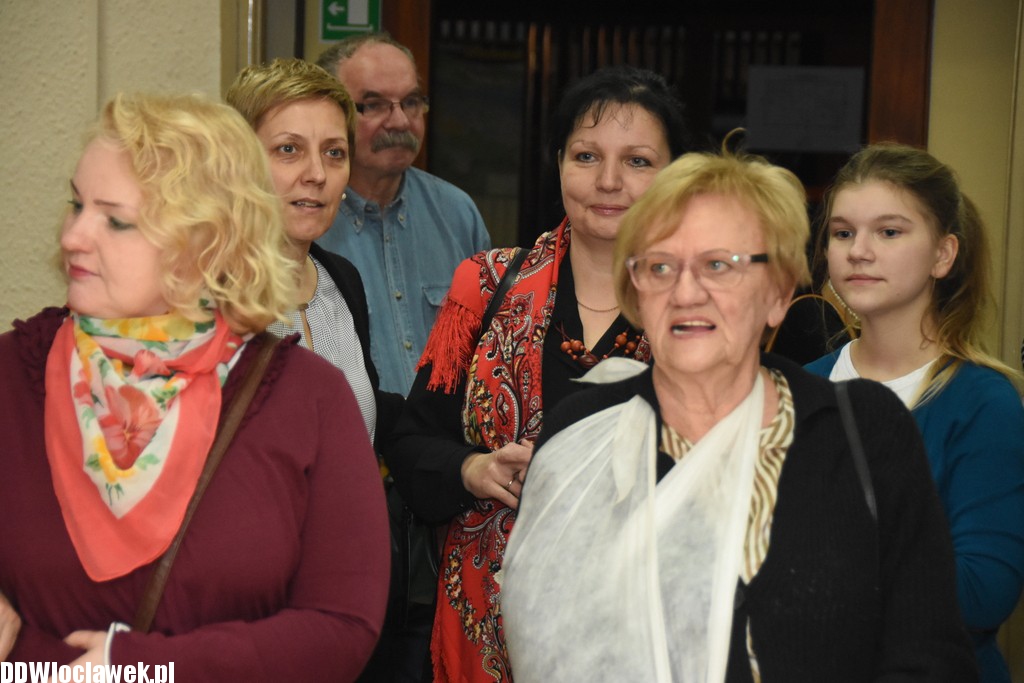 Wernisaż wystawy w bibliotece