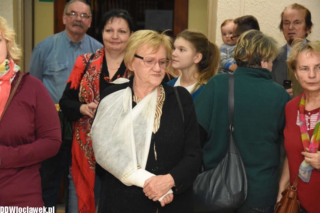 Wernisaż wystawy w bibliotece