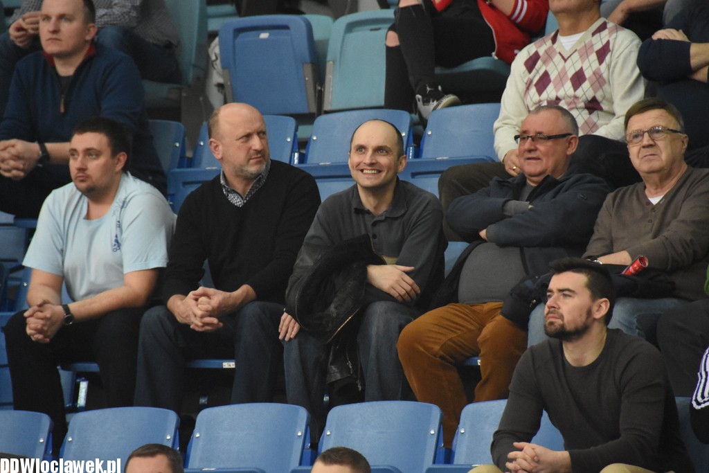 Kibice na meczu Anwil - Dąbrowa