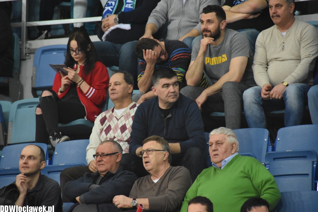 Kibice na meczu Anwil - Dąbrowa