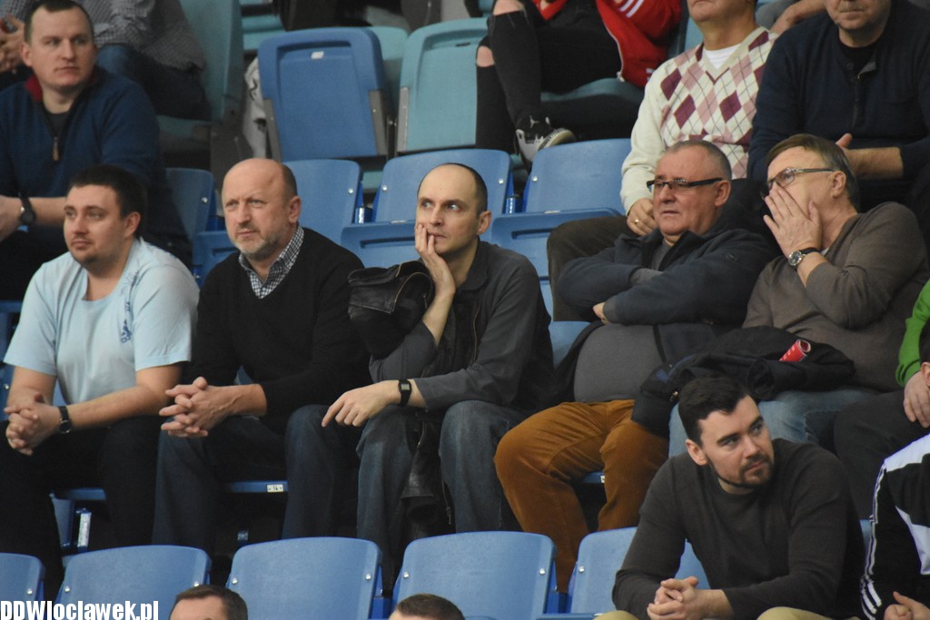 Kibice na meczu Anwil - Dąbrowa