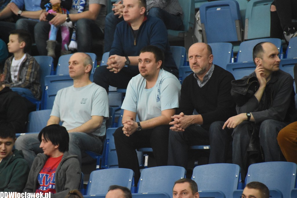 Kibice na meczu Anwil - Dąbrowa