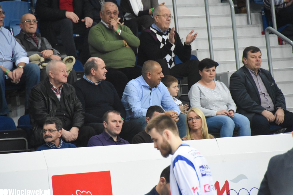 Kibice na meczu Anwil - Dąbrowa