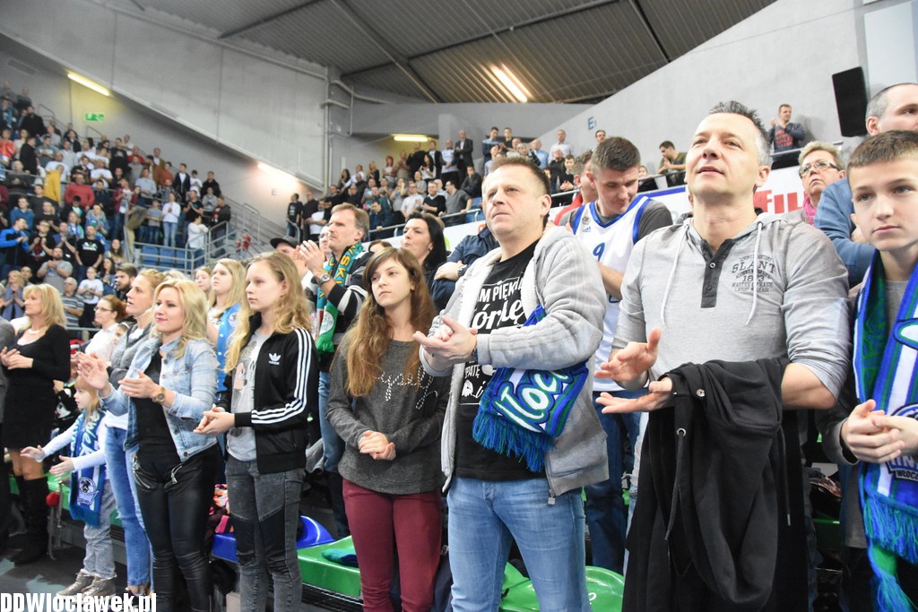 Kibice na meczu Anwil - Dąbrowa