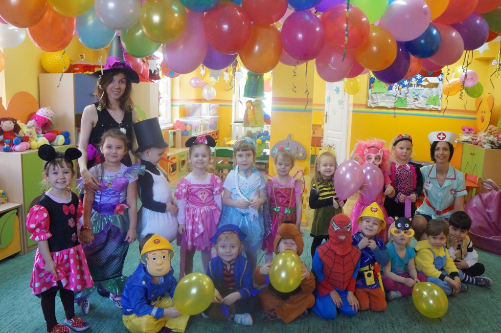 Bal karnawałowy w przedszkolu
