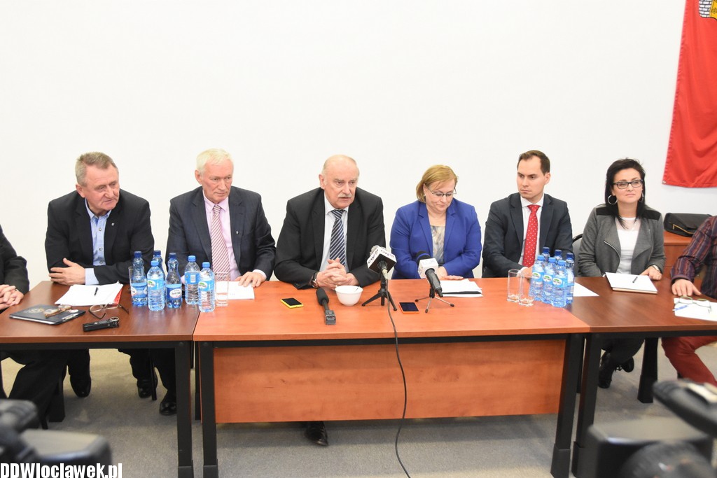 Konferencja prasowa na stadionie